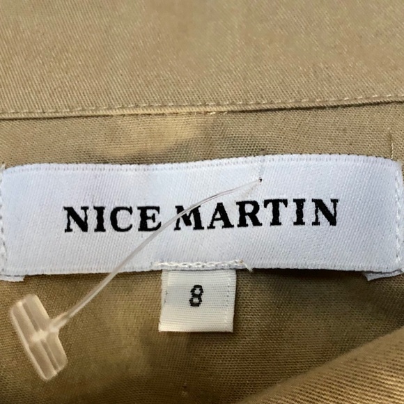 NWOT Nice Martin Hazelnut Gingham Dress - Picture 4 of 4